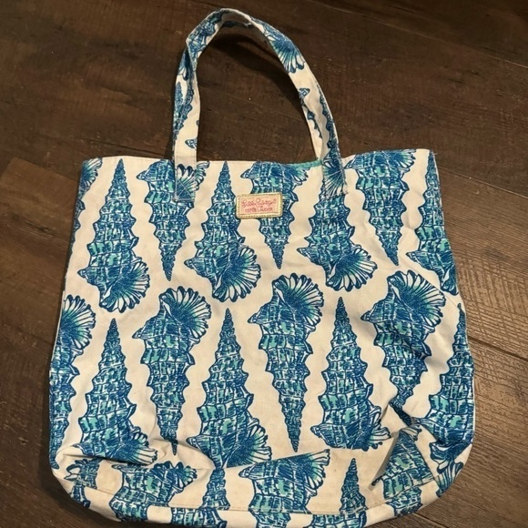 Lily Pulitzer for Estee Lauder 5/$25 🎀 nautical boho Beachy tote - Picture 2 of 6